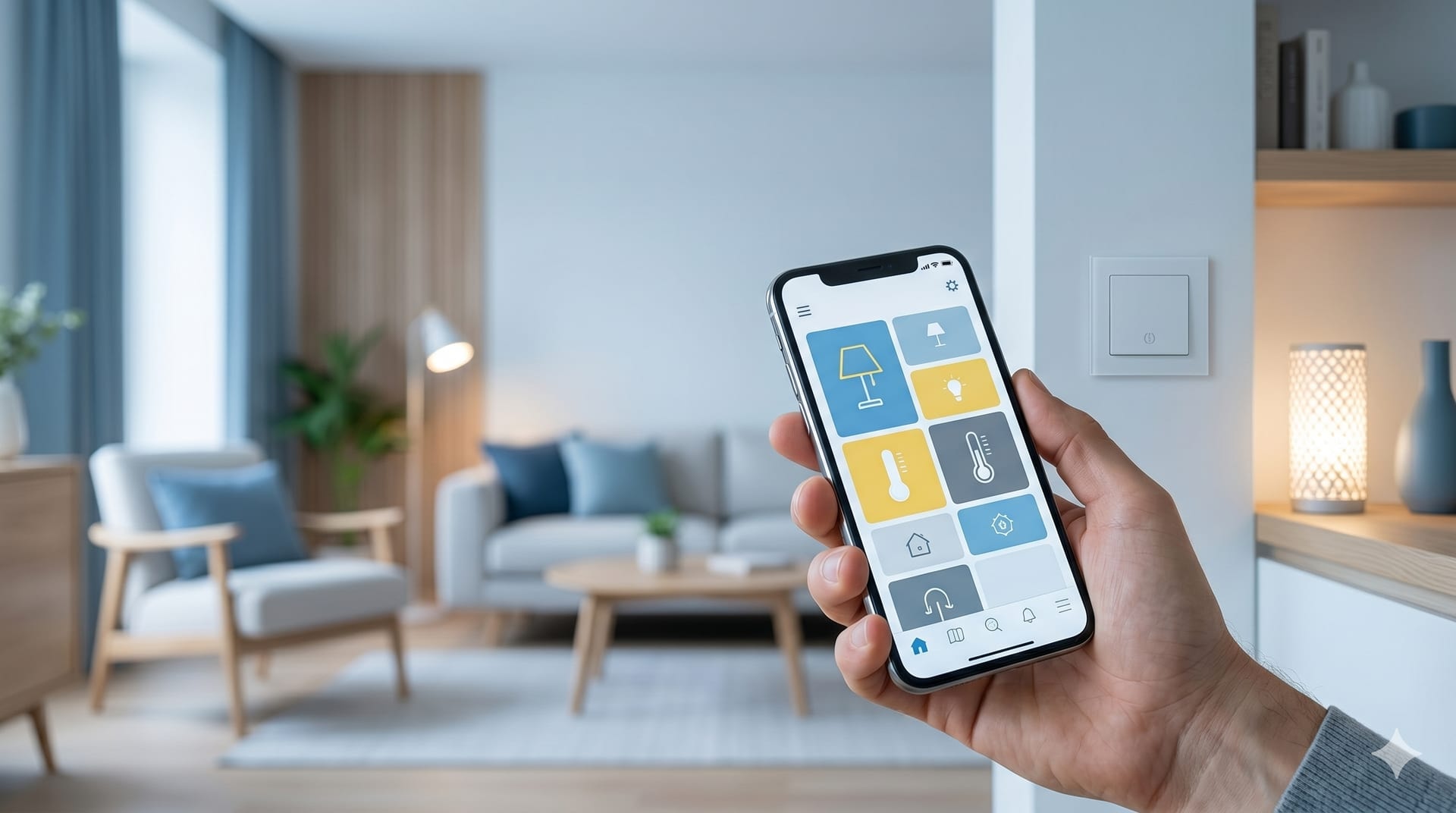 Électricien en intervention de dépannage d'urgence avec ses outils